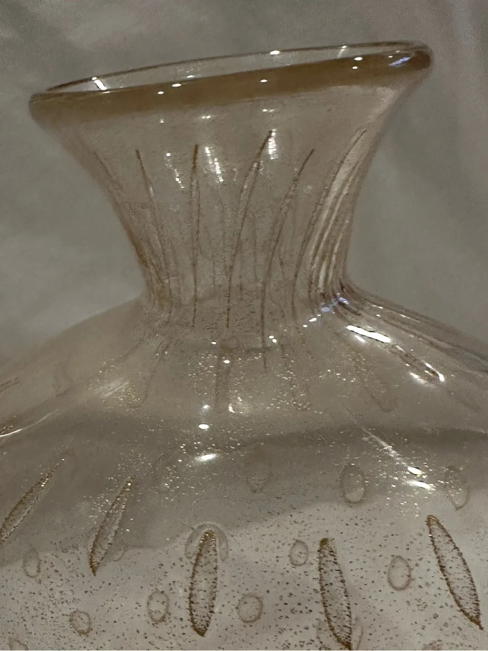 Archimede Seguso Murano Vase for Tiffany - Signed